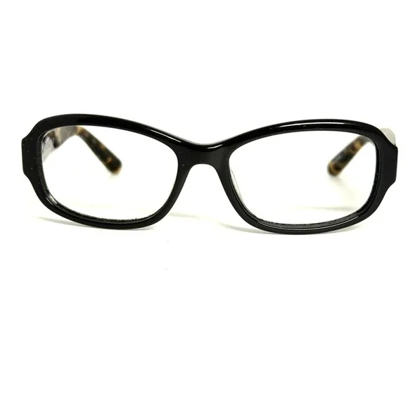 Bobbi Brown The Sydney/S JNN Y7 Black Tortoise Eyeglass Frames 54-17-130