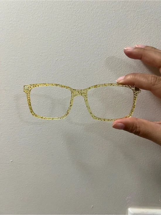 Pair Eyewear for Kirby Glitter Rectangle Tops Frames