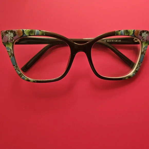 Zeelool Floral Patterned Women's Prescription Glasses