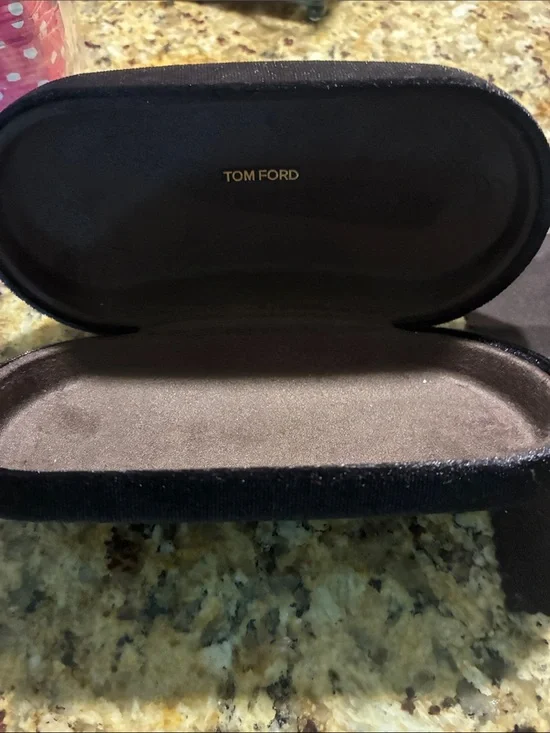 Tom Ford Brown Eyewear Case