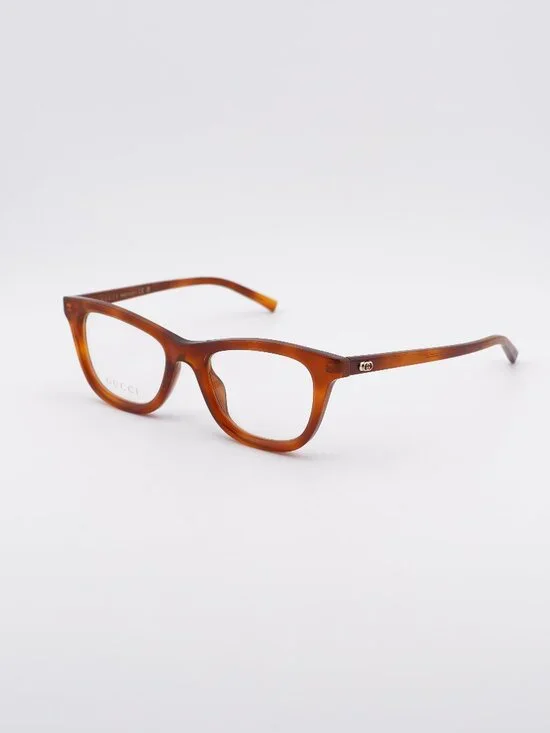 Gucci GG1945O 002 Eyeglasses Havana 50mm Cat Eye Frame