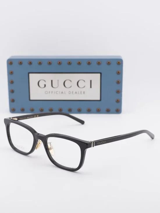 Gucci GG2002OJ 002 Rectangle Eyeglasses - Brown 53mm