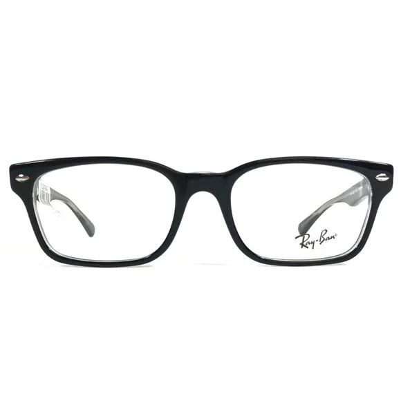 Ray-Ban Eyeglasses Frames RB5286 2034 Polished Shiny Black on Clear 51-18-135