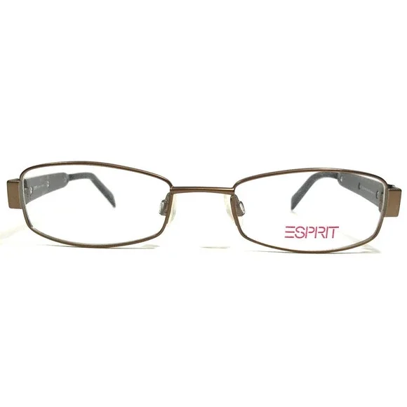 Esprit Eyeglasses Frames ET9317 COLOR-535 Tortoise Matte Brown Oval 48-19-140