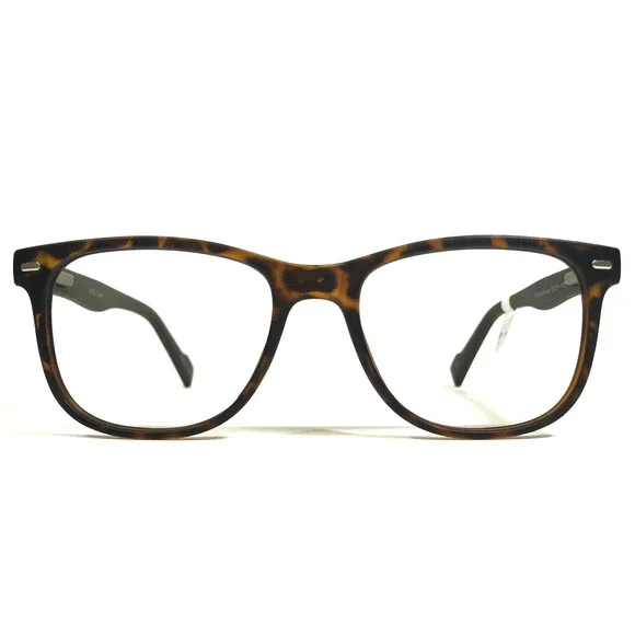 4U Capri Eyeglasses Frames US88 Tortoise/brown Matte Black Square 50-17-140