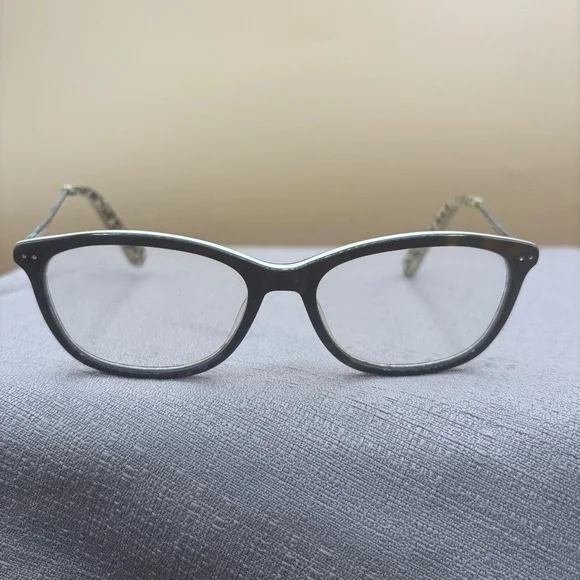 Bebe BB5101 Tortoise Leopard Print Cat Eye Eyeglass Frames 135mm Brown White
