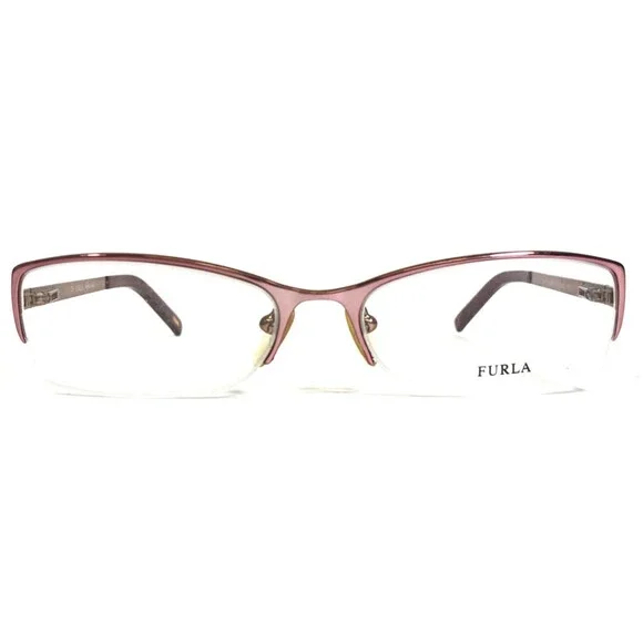 Furla Eyeglasses Frames EMY VU4069 COL.SCS Brown Pink Rectangular 54-16-135