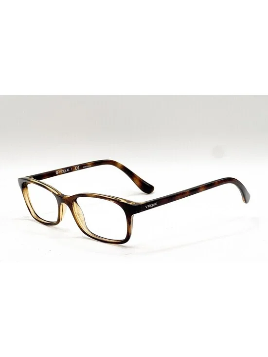 Vogue VO 5053 W656 Dark Havana Rectangle Authentic Eyeglass Frames 51-16