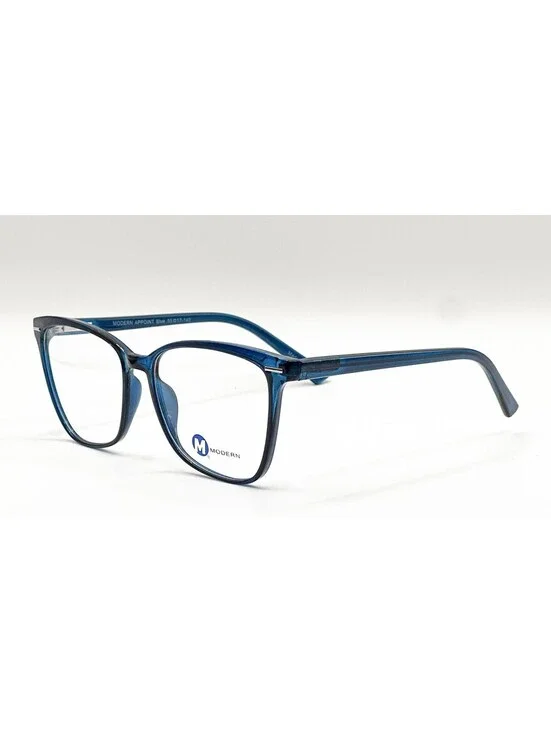Modern Appoint Blue Full Rim Authentic Eyeglass Frames 55-17-140