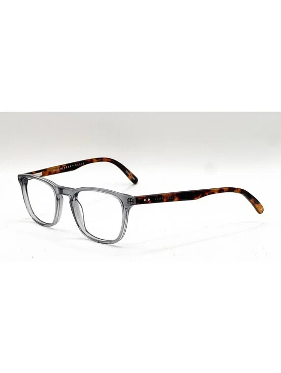 Perry Ellis Pe 372-2 Blue Tortoise Square Authentic Eyeglass Frames 48-20