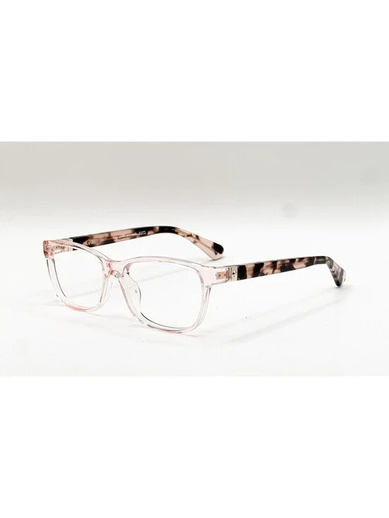 Kate Spade Calley HT8 Pink Havana Rectangle Authentic Eyeglass Frames 50-15-140
