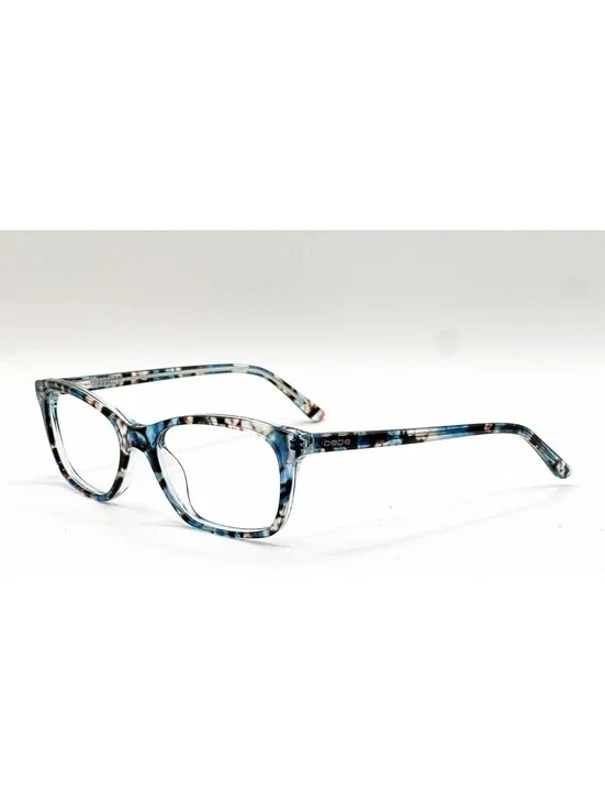 Bebe BB5145 400 Blue Floral Full Rim Authentic Eyeglass Frames 53-17-135