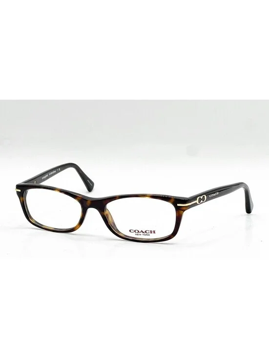 Coach HC 6054 5001 Dark Tortoise Full Rim Authentic Eyeglass Frames 50-16-135
