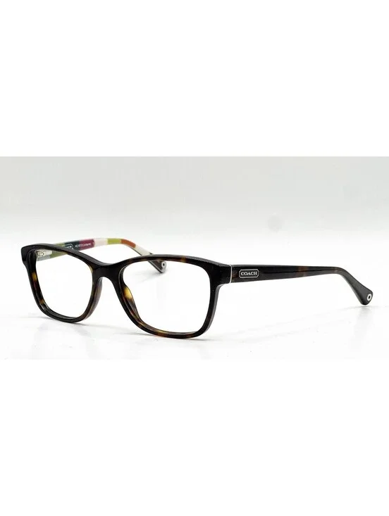 Coach HC 6013 5001 Dark Tortoise Square Authentic Eyeglass Frames 52-16