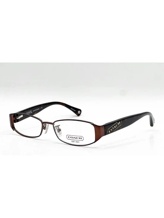 Coach HC 5019 9076 Satin Brown Full Rim Authentic Eyeglass Frames 52-16-135