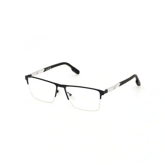 NWT Adidas SP5068 Black 55mm Eyeglasses