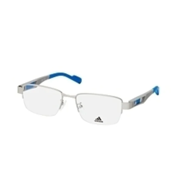 NWT Adidas SP5037 Gray Blue 53mm Eyeglasses