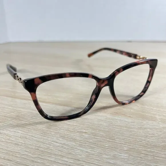 Michael Kors MK8018 Sabina IV Eyeglasses Pink Tortoise Chain Link 52-15-135