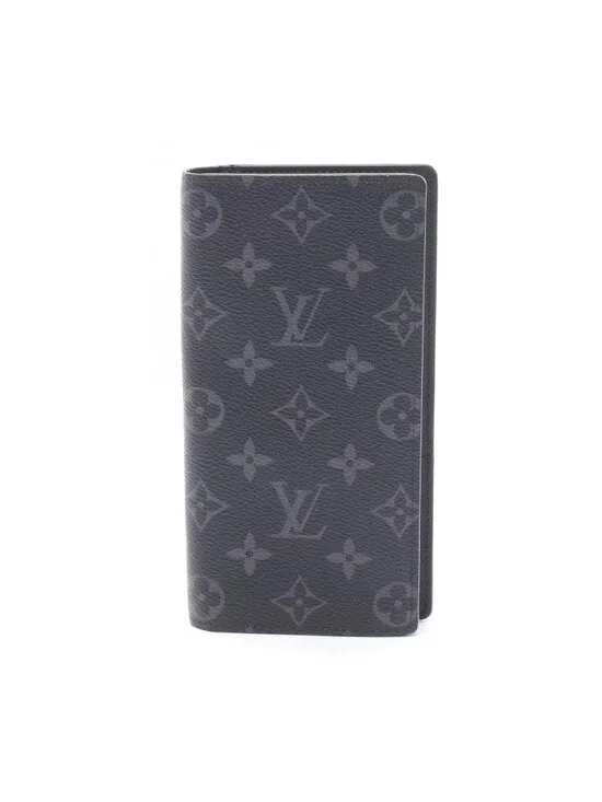 Louis Vuitton Bifold Wallet Portefeuille Brazza Canvas