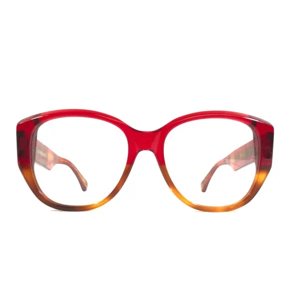 Alfred Kerbs Eyeglasses Frames LAURA RD Red Havana Brown Tortoise 53-18-143