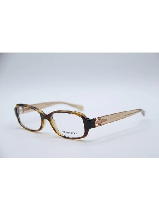 Michael Kors Mk 8016 Tabitha V 3104 Havana Clear Authentic Eyeglasses 52-17-135