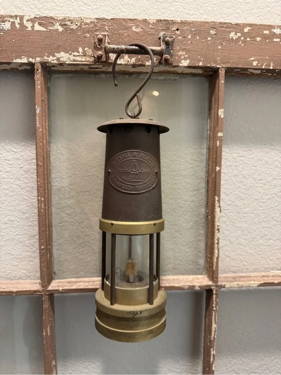 Vintage Weems & Plath Brass Yacht Lamp Oil Lantern Nautical Marine Ship