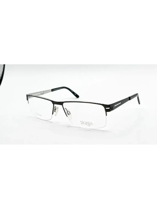 Skaga 3750-U Tomas 501 Shiny Black Authentic Eyeglasses 55-16-140