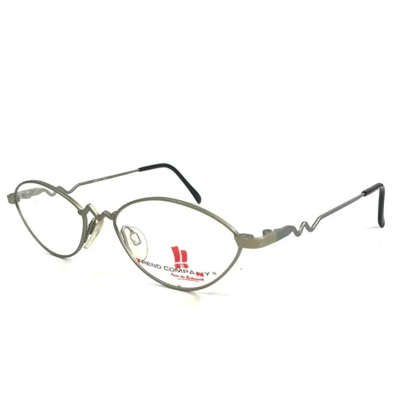 Trend Company Eyeglasses Frames MOD TC1568 Col. 1 Silver Modern MCM 50-17-130