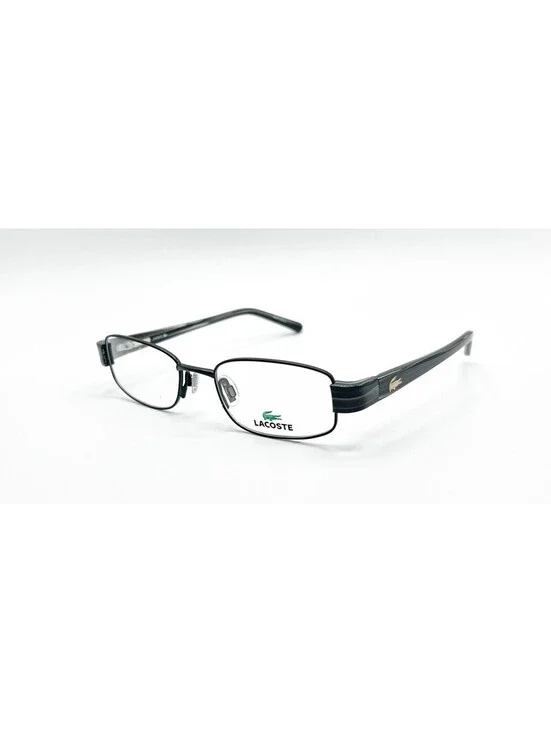 Lacoste La12237 Bk Black Authentic Eyeglasses 49-18-135
