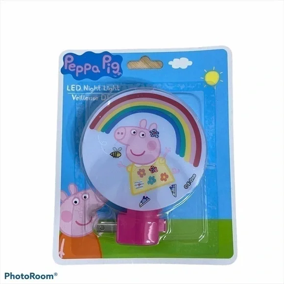 Peppa Pig LED Night Light NWT Nickelodeon Pink