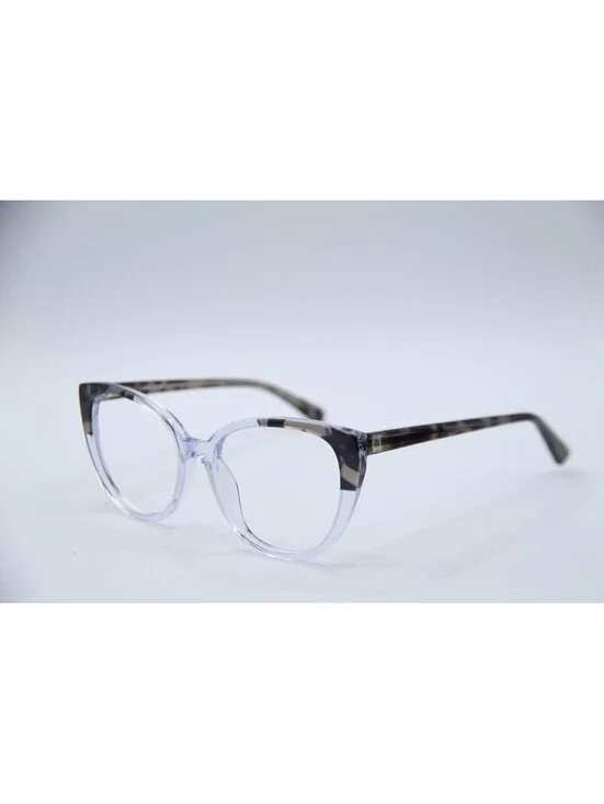 Anne Klein Ak5092 020 Gray Crystal Authentic Frames Eyeglasses 52-17