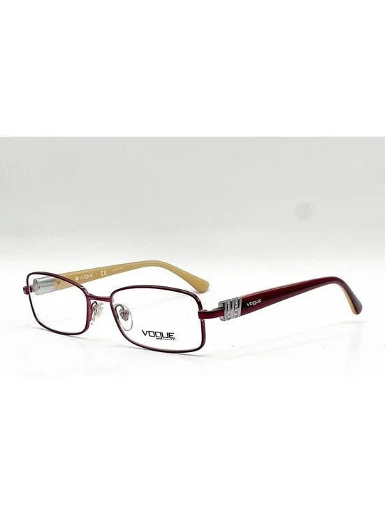 Vogue Vo 3822-B 812 Dark Bordeaux Authentic Eyeglasses 52-16-135
