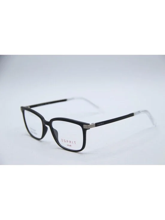 Esprit Et17583 Color-538 Black Clear Authentic Eyeglasses 49-15-135