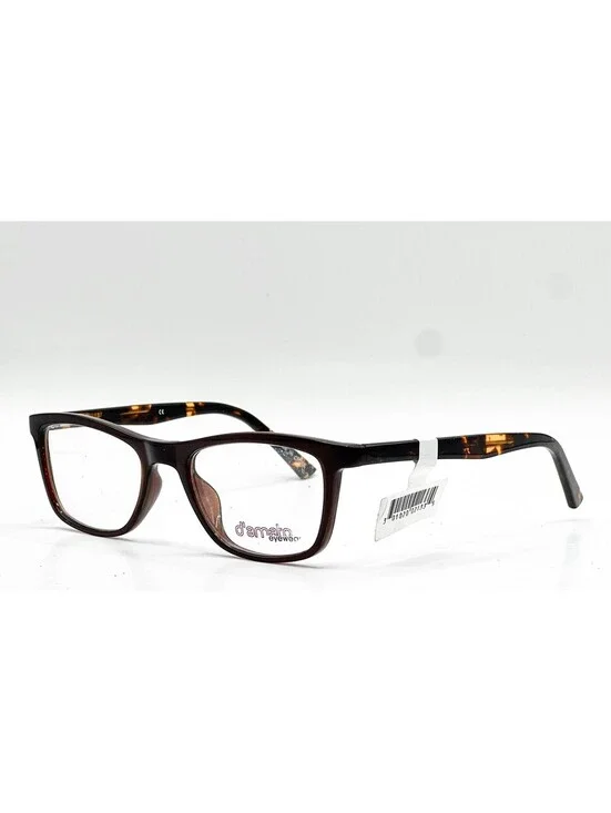 D'Amato Eyewear Dt001 Brn Rich Brown Authentic Eyeglasses 48-18-135