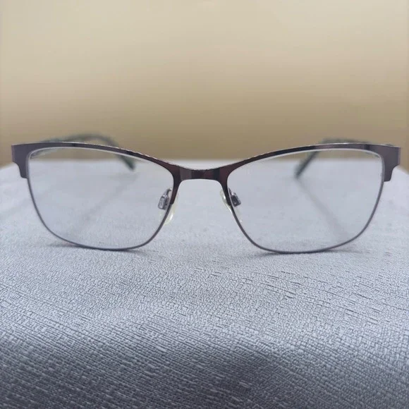 Rose Gold Metal Cat Eye Eyeglass Frames WC 2019-15 54-17-135 EUC