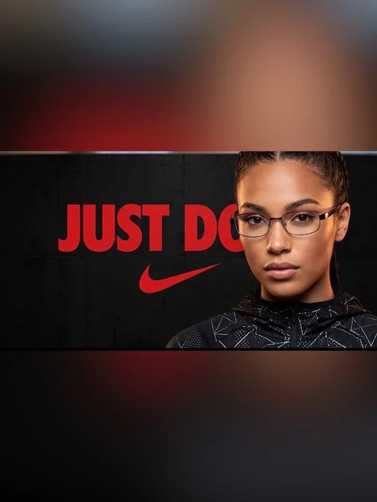 New Authentic Nike signature prescription eyeglasses frames Display