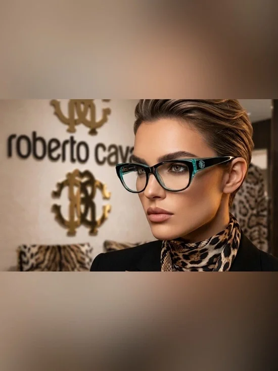 Authentic Roberto Cavalli designer signature prescription eyeglasses frames