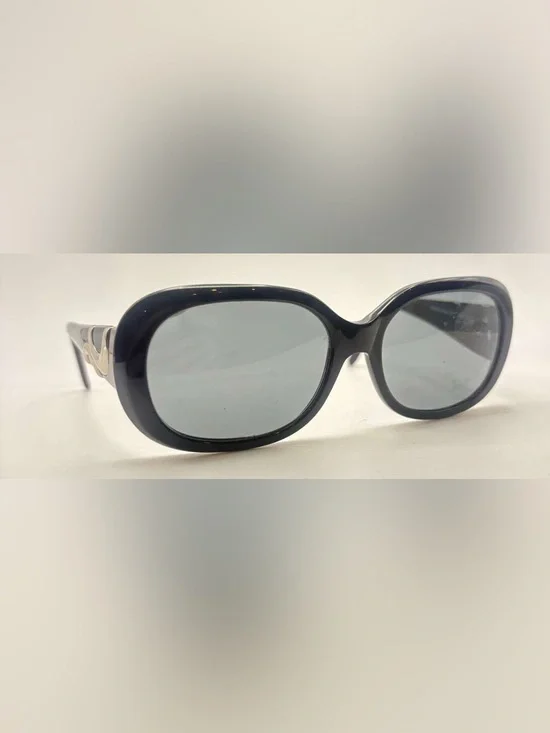 Kirkland Signature Muscat Black Oval Sunglasses Frames Only Italy