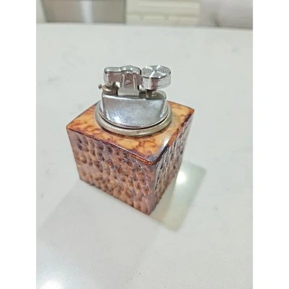 1960s Alabaster table lighter  by Romano Bianchi