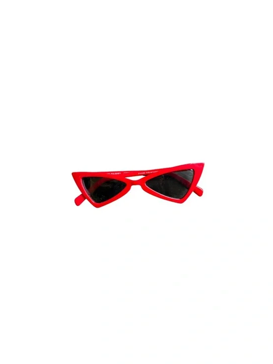 Red Cat Eye Sunglasses