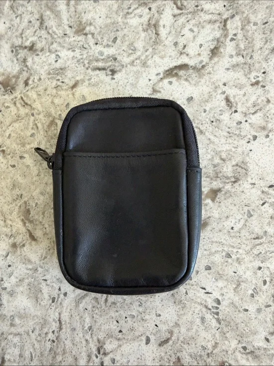 Leather Pouch - Black