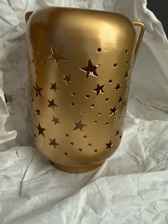 Milky Way Lantern (Gold plated steel)