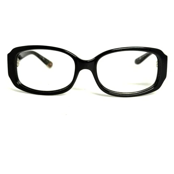Juicy Couture JU 507/S 0807 Y7 Black Eyeglasses Frames 53-16-135 Crown Detail