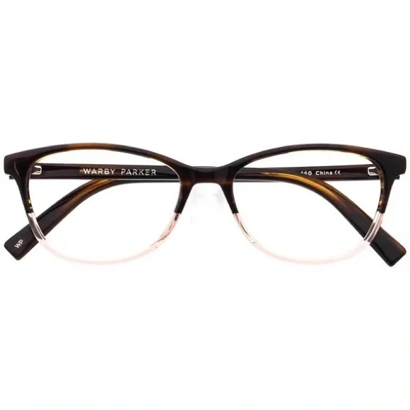 Warby Parker Daisy M 615 Tortoise & Clear Eyeglasses Frames
