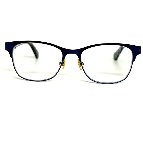 Kate Spade‎ Benedetta Eyeglasses Blue Tortoise Cat Eye Frames 49-16-135 RCT