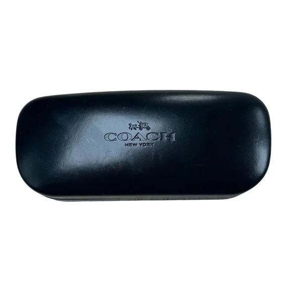 Authentic Coach Eyeglass Case w/ Sealed Cleaning Cloth Sunglasses Case Hardshell