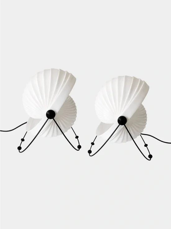 Pair of Mauricio Klabin “Eclipse” Table Lamps – Design Icon