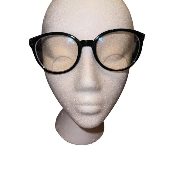 Round Eyeglasses SIGVAN +3.00 Black‎ Frame Reading Glasses Women's Fashion