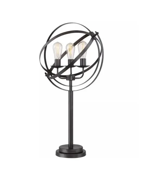 Accent Orbit Table Lamp By Lite Source 33 inch 60.00 watt Matte Black