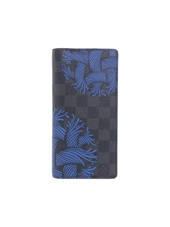Louis Vuitton Damier Graphite Portefeuille Brazza Wallet